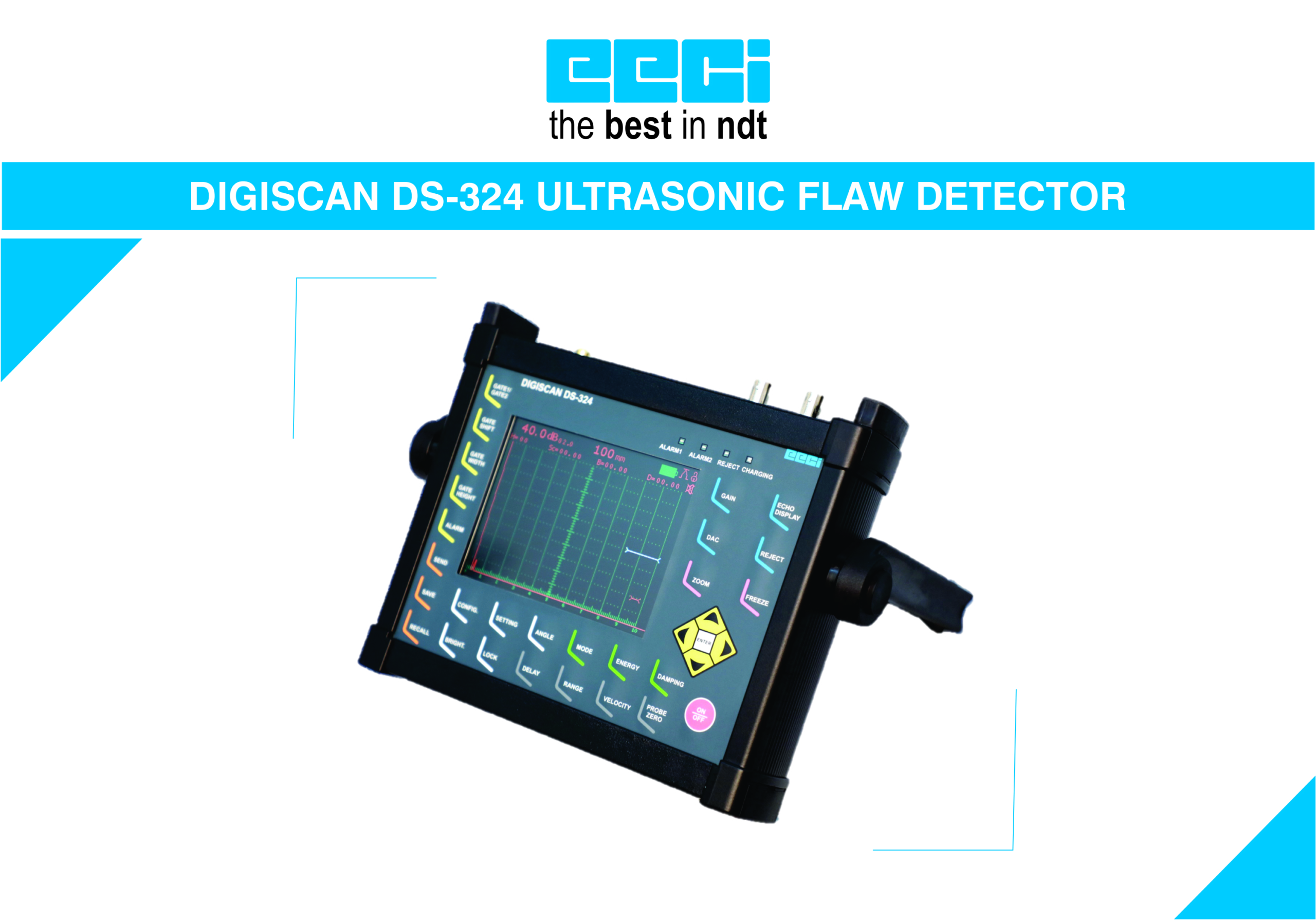 DIGISCAN DS-324 – ULTRASONIC FLAW DETECTOR