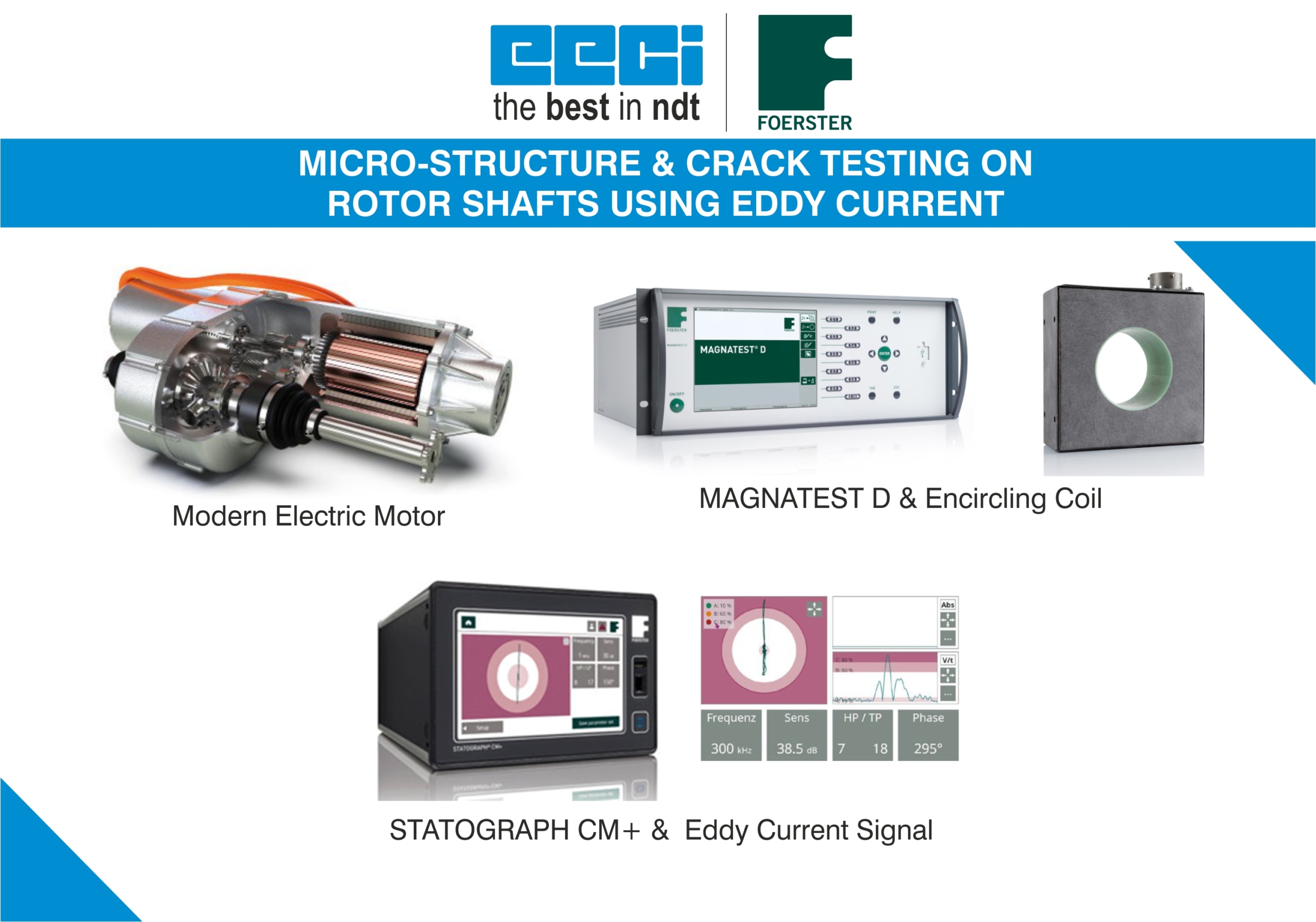 MICROSTRUCTURE & CRACK TESTING OF ROTOR SHAFTS USING EDDY CURRENT