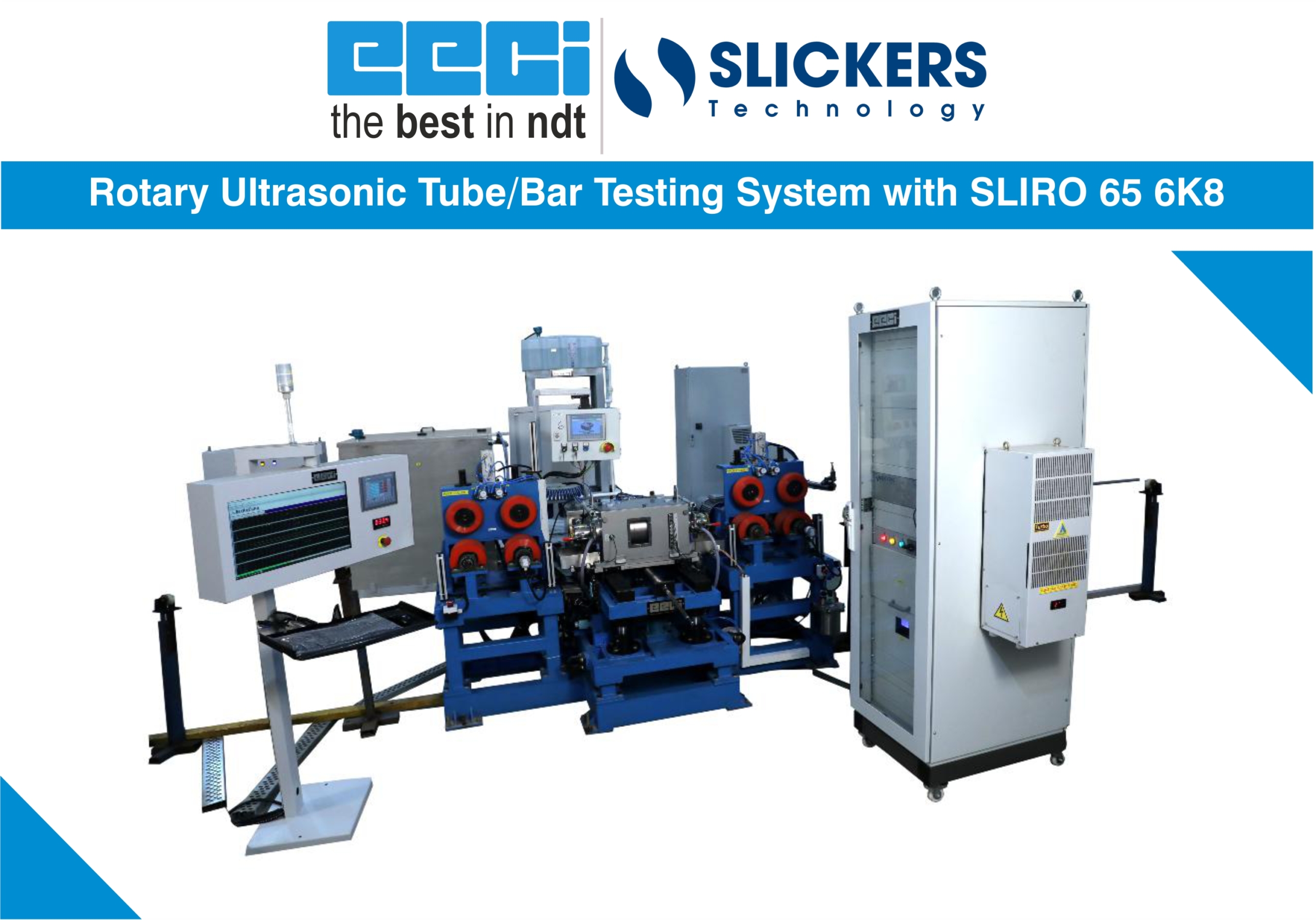 ROTARY ULTRASONIC TUBE/BAR TESTING SYSTEM