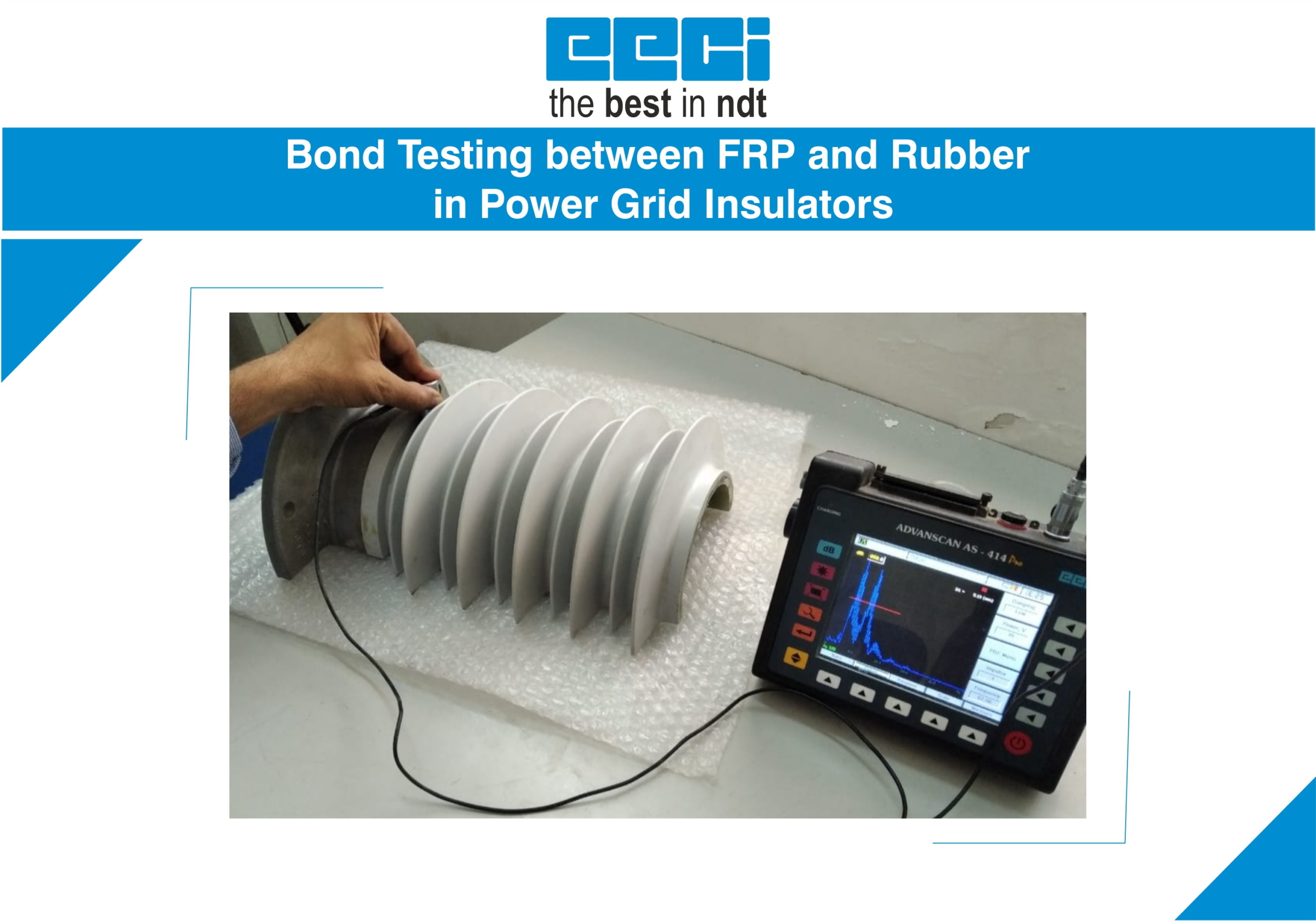 Bond Testing between FRP and Rubber in Power Grid Insulators