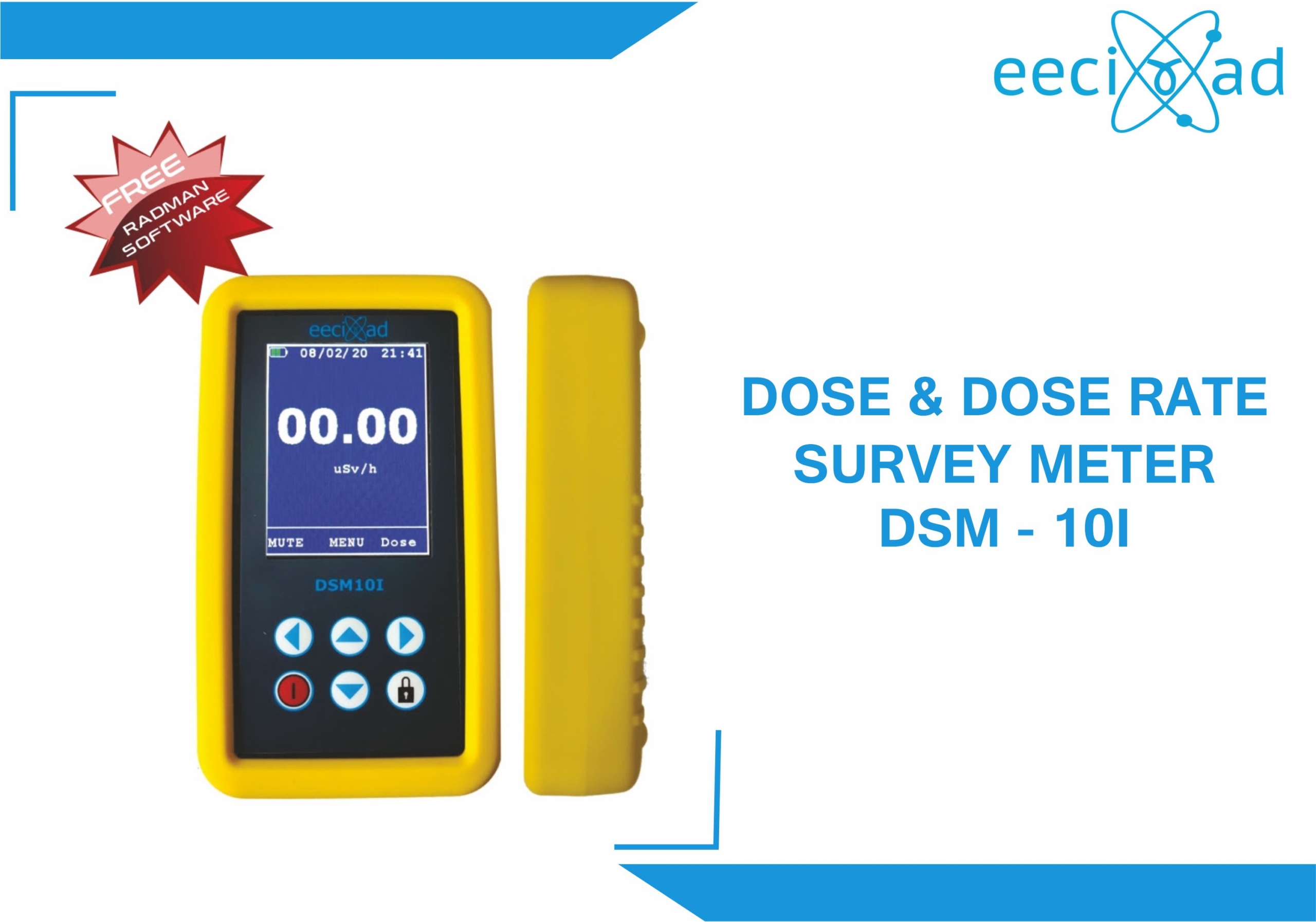 DOSE & DOSE RATE SURVEY METER – DSM – 10I