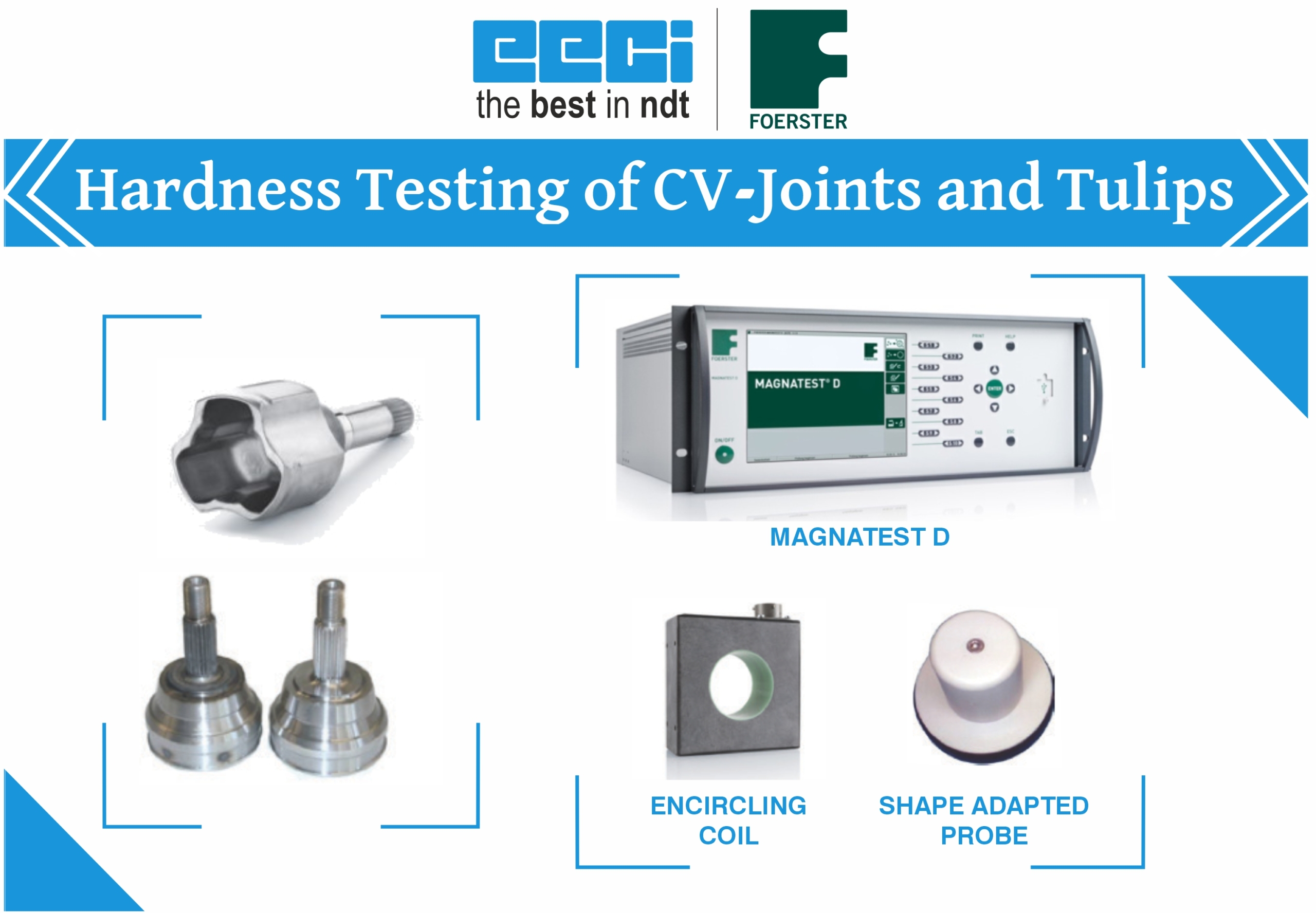 Hardness Testing of CV-Joints and Tulips