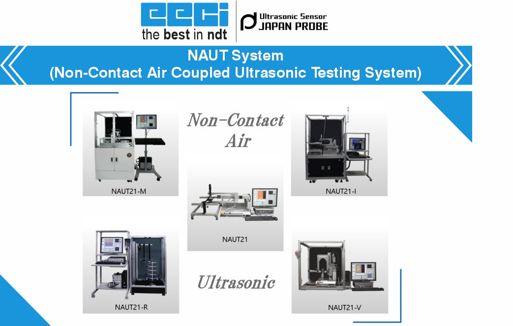 NAUT System (Non-Contact Air Coupled Ultrasonic Testing System)