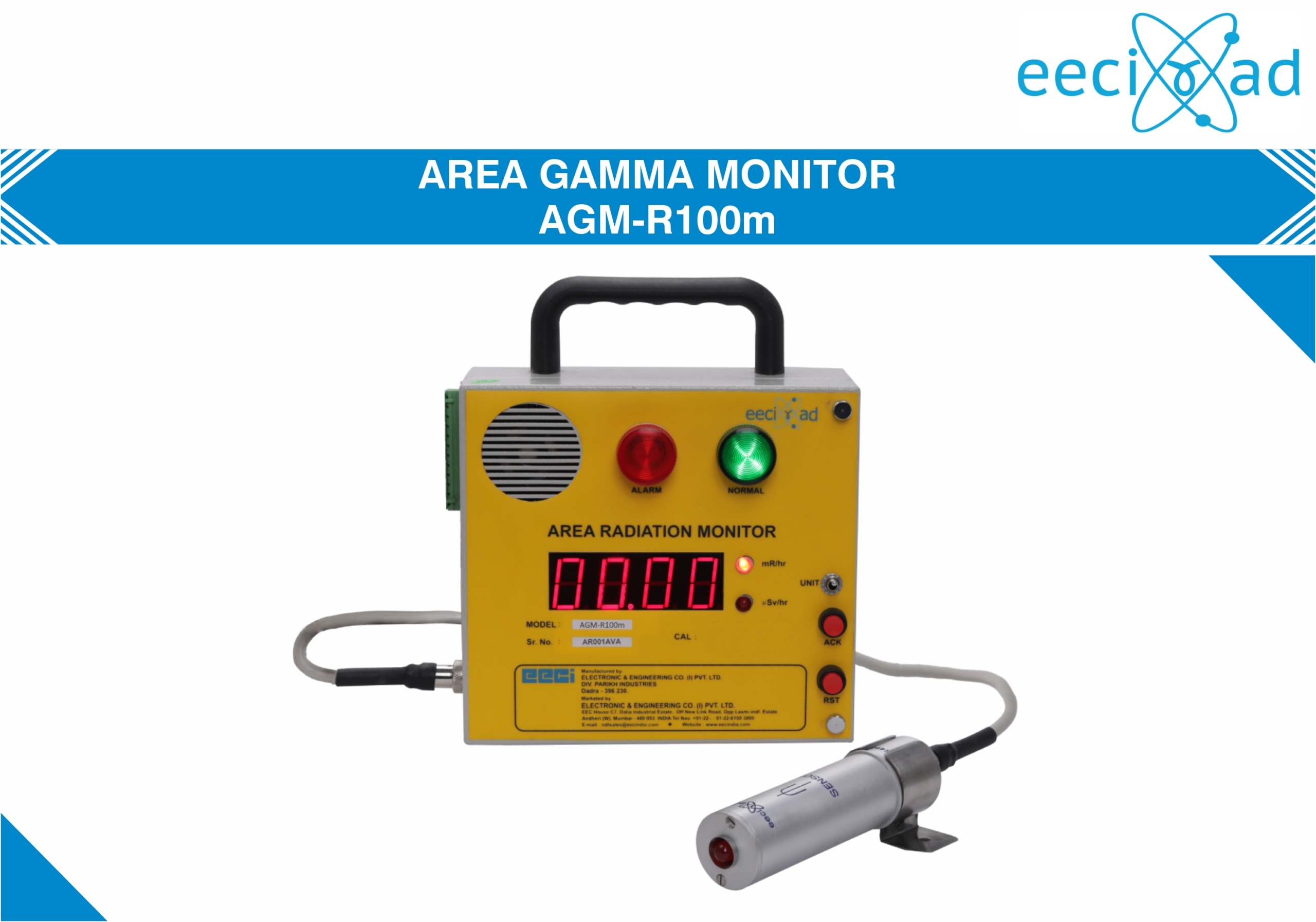 AREA GAMMA MONITOR – AGM-R100m