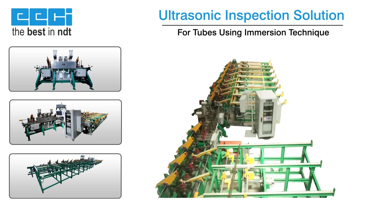 Ultrasonic Inspection Solution for Tubes Using Immersion Technique