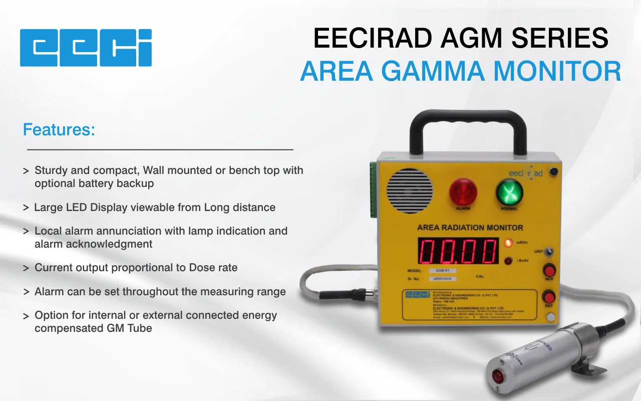 EECIRAD AGM Series Area Gamma Monitor